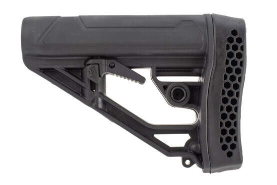 Adaptive Tactical EX AR Rifle Stock is made of durable polymer material